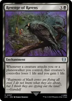Revenge of Ravens - Near Mint MTG - Image 1