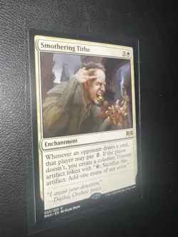 Smothering Tithe Stamped Promo Pack Throne of Eldraine - NM MTG - Image 2