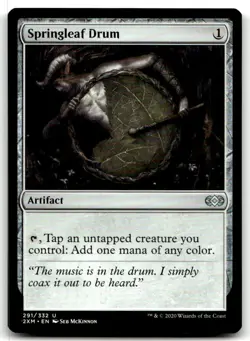 MTG Springleaf Drum U Double Masters 291 LP - Image 1