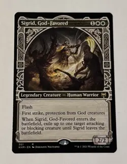 MTG Sigrid, God-Favored - Kaldheim NM - Image 1