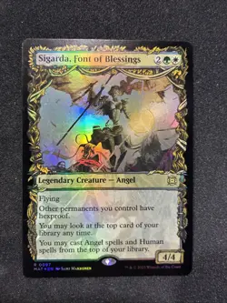 MTG - Sigarda, Font of Blessings (Showcase) March of the Machine - Foil - LP - Image 1