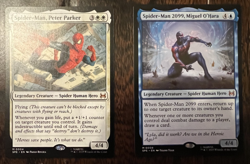 SPIDER-MAN 2099, Miguel O'Hara & SPIDER-MAN, Peter Parker + BONUS MTG Marvel SPE - Image 1