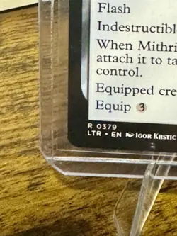 MTG Lord of the Rings Mithril Coat #0379 Non Foil - Near Mint - Image 4