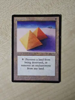 MTG Pyramids Arabian Nights HP+ Magic the Gathering - Image 1