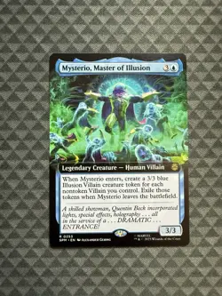 MTG Mysterio, Master of Illusion #0253 Extended Art R Marvel’s Spider-Man (SPM) - Image 1