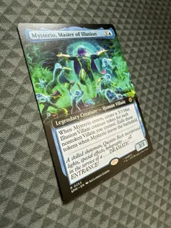 MTG Mysterio, Master of Illusion #0253 Extended Art R Marvel’s Spider-Man (SPM) - Image 2