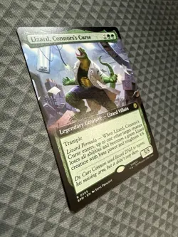 MTG Lizard, Connors’s Curse Extended Art Rare Marvel’s Spider-Man (SPM) - Image 2