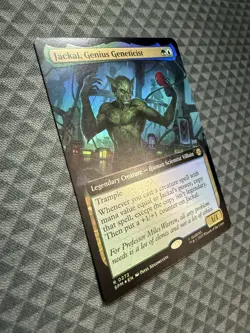 MTG Jackal, Genius Geneticist #0272 Foil Ext. Art R Marvel’s Spider-Man (SPM) - Image 2