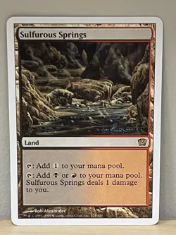 MTG - Sulfurous Springs - NM 9th Edition 325/350 - Magic: The Gathering - Image 1