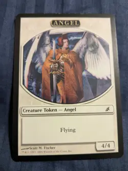 Angel Token - Scourge - MTG - Magic the Gathering - LP - Image 1
