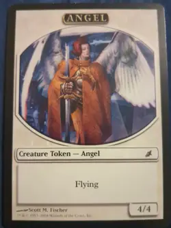 Angel Token - Scourge - MTG - Magic the Gathering - LP - Image 2