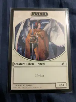 Angel Token - Scourge - MTG - Magic the Gathering - LP - Image 4