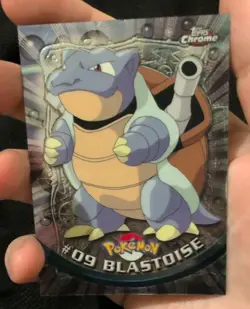 TOPPS CHROME Blastoise LP 2000 Pokemon - Image 1