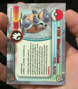 TOPPS CHROME Blastoise LP 2000 Pokemon - Image 2