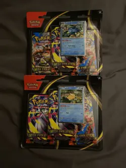 Pokemon TCG Mega Evolution 3 Pack Blister - Image 1