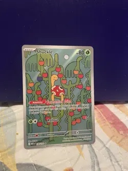 Shuckle 136/132 - Mega Evolution Pokemon Illustration Rare Holo NM - Image 1