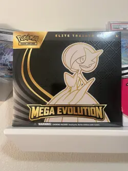 Pokemon TCG Mega Evolutions Elite Trainer Box Gardevoir Art Factory Sealed - Image 1