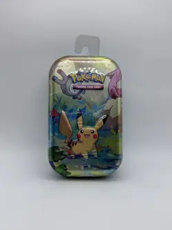 Pokemon Kanto Friends Mini Tin (Sealed) - Pikachu (Code D22) - Image 1