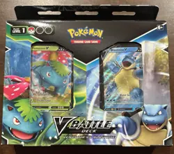 Pokemon Venusaur v Blastoise Battle Deck 2021 Promo Edition, Sealed - Image 1