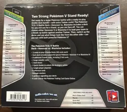 Pokemon Venusaur v Blastoise Battle Deck 2021 Promo Edition, Sealed - Image 2