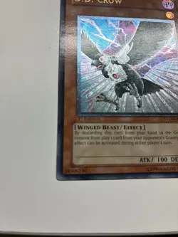 USA Seller Yugioh D.D. Crow STON-EN024 Ultimate Rare 1st Edition LP - Image 5