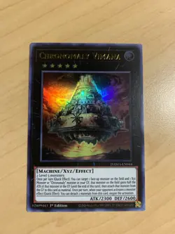 YuGiOh! - Chronomaly Vimana DAMA-EN044 - Ultra Rare - 1st edition NM - Image 1