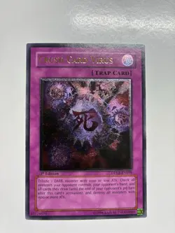 USA Seller Yugioh Crush Card Virus DPKB-EN039 Ultimate Rare 1st Edition NM - Image 1