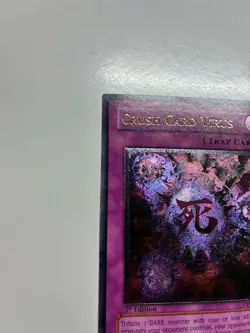 USA Seller Yugioh Crush Card Virus DPKB-EN039 Ultimate Rare 1st Edition NM - Image 3