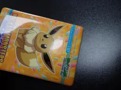 Pokemon Bandai Promo Waterproof Bathroom Menko Card Shining Eevee #5647 - Image 5