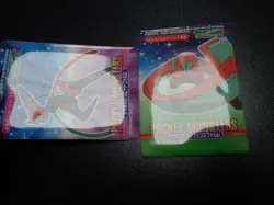 Pokemon Bandai Promo Waterproof Bathroom Menko Card Shining Deoxys x2 SET #5651 - Image 4