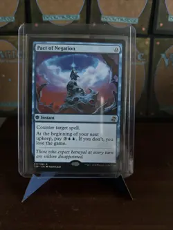 MTG English Pact of Negation NM Time Spiral Remastered Magic The Gathering - Image 1