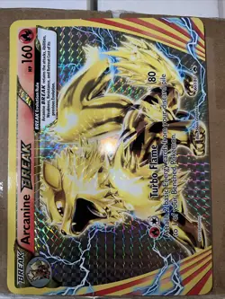 Arcanine BREAK - (XY Black Star Promos) XY180 Jumbo Cards Holo - Image 1