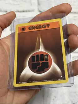 Pokemon Fighting Energy 127/132 Gym Challenge Vintage NM Card Nintendo TCG WOTC - Image 2