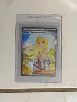 Lillie's Determination Pokemon Card SIR 184/132 Mega Evolutions ENGLISH - NM/M - Image 1