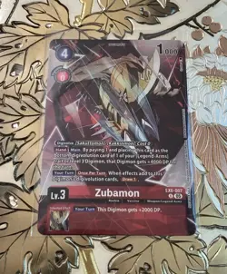 Digimon Card Game Zubamon (Legend Pack 2025) EX6-007 Versus Monsters AUC 1 - Image 1