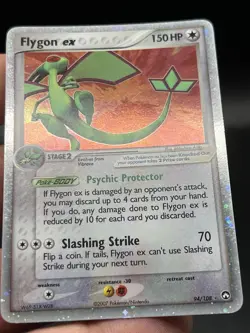 Flygon ex 94/108 EX Power Keepers 2007 Holo Pokemon Card TCG LP+/NM AE3 - Image 2