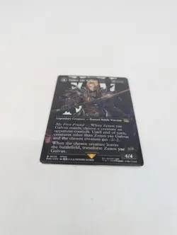 MTG English Zenos Yae Galvus (Borderless) (Surge Foil) NM Foil Final Fantasy - Image 2
