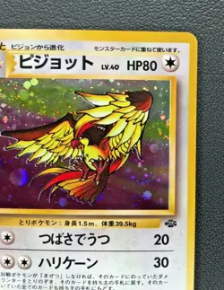 Pidgeot No. 018 Holo Rare Vintage pokemon card japanese Nintendo Game From Japan - Image 5
