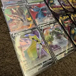 Pokemon card Vivid Voltage Factory Sealed Lot With V GX Ultra Rare Cards - Image 2