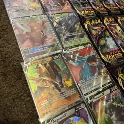 Pokemon card Vivid Voltage Factory Sealed Lot With V GX Ultra Rare Cards - Image 3