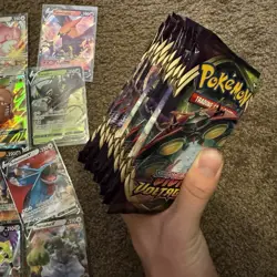 Pokemon card Vivid Voltage Factory Sealed Lot With V GX Ultra Rare Cards - Image 5