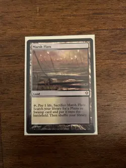 Marsh Flats Zendikar Card Regular Edition - Image 1