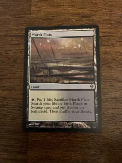 Marsh Flats Zendikar Card Regular Edition - Image 2