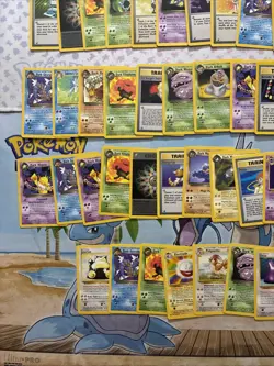 Vintage Pokemon Card Lot WOTC Fire Charizard Snorlax Blastoise - Image 3