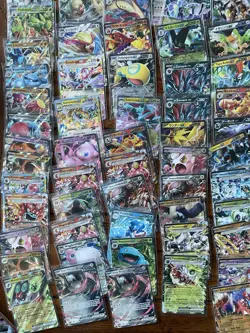 Pokemon Card Lot 100 OFFICIAL TCG Cards Ultra Rare EX - Image 4