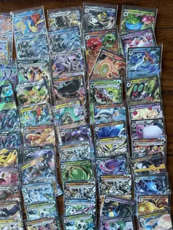 Pokemon Card Lot 100 OFFICIAL TCG Cards Ultra Rare EX - Image 5