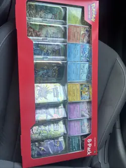 Pokemon TCG Scarlet & Violet Prismatic Evolutions Mini Tins Sealed, 8-Card - Image 1