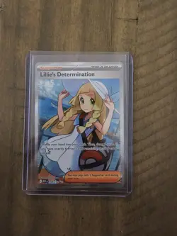 Pokemon TCG Mega Evolution Lillie’s Determination Full Art Trainer Card 169/132 - Image 1