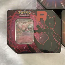 2025 Pokemon Trading Card Game Destined Rivals Team Rocket Tins LOT OF 3 SEALED - Image 3