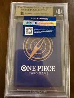BGS 9.5 TRAFALGAR LAW SEC OP10-119 Parallel MANGA ART PARALLEL ONE PIECE Card - Image 2